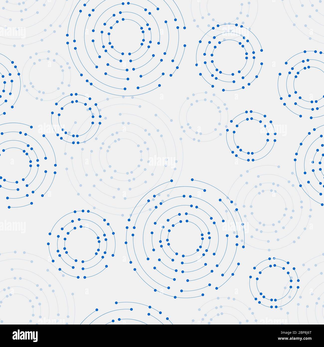 Seamless geometric pattern with connected lines and dots Stock Vector ...