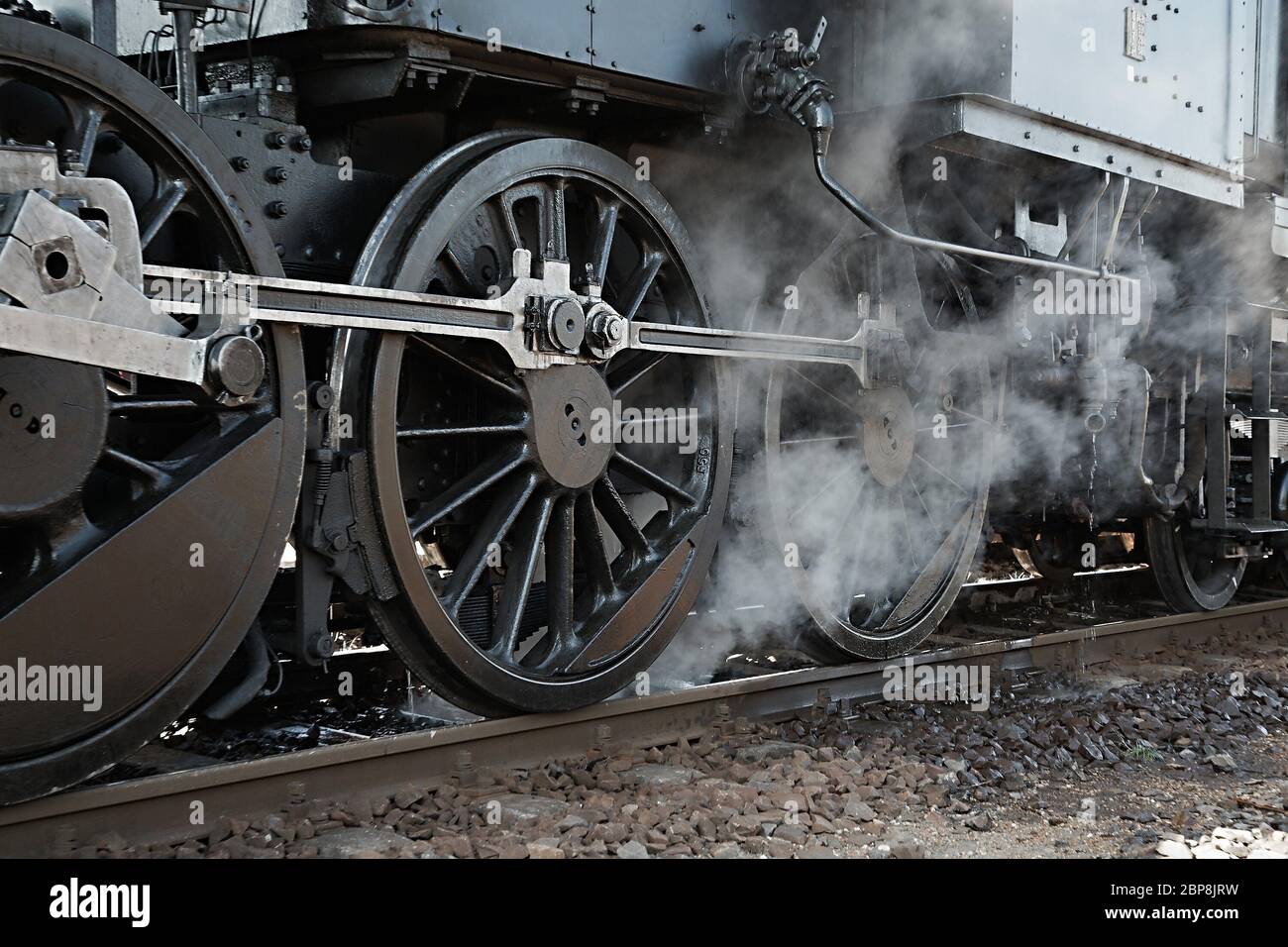 Steam Engine Rolling Close up functioning industrial machine hi-res stock photography and ...