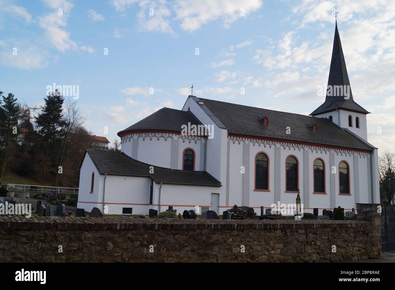 Kirche in Iversheim Stock Photo