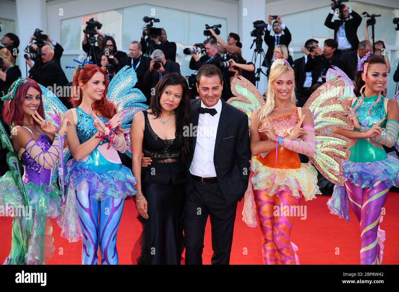 pix Iginio Straffi Wife https www alamy com venice italy august 27 iginio straffi and joanne lee attend the opening ceremony and birdman premiere during the 71st venice film festival image357925122 html