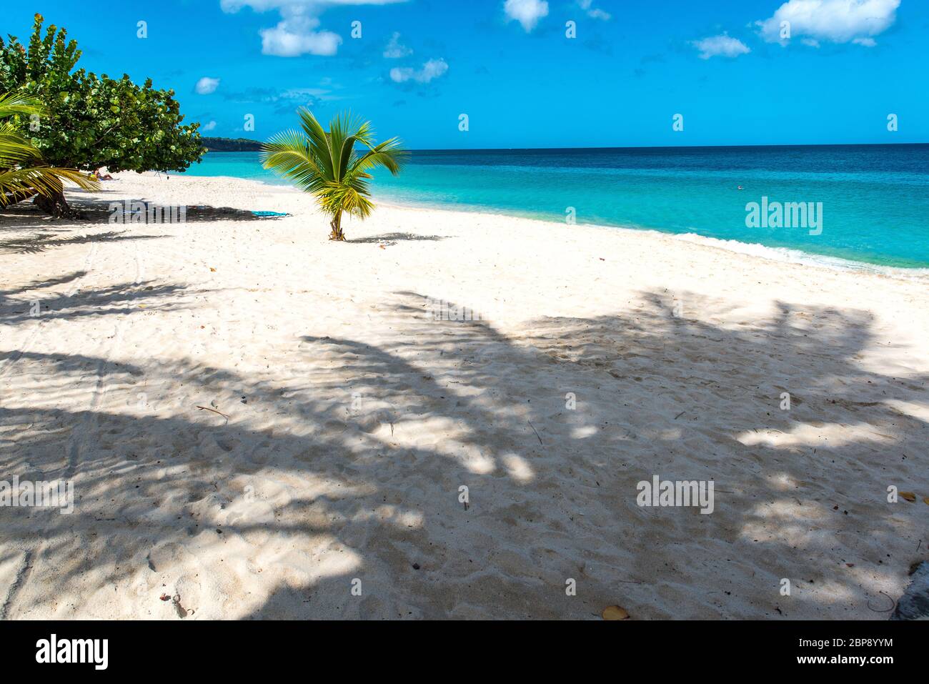 Anse Beach Grenada Karbik Stock Photo