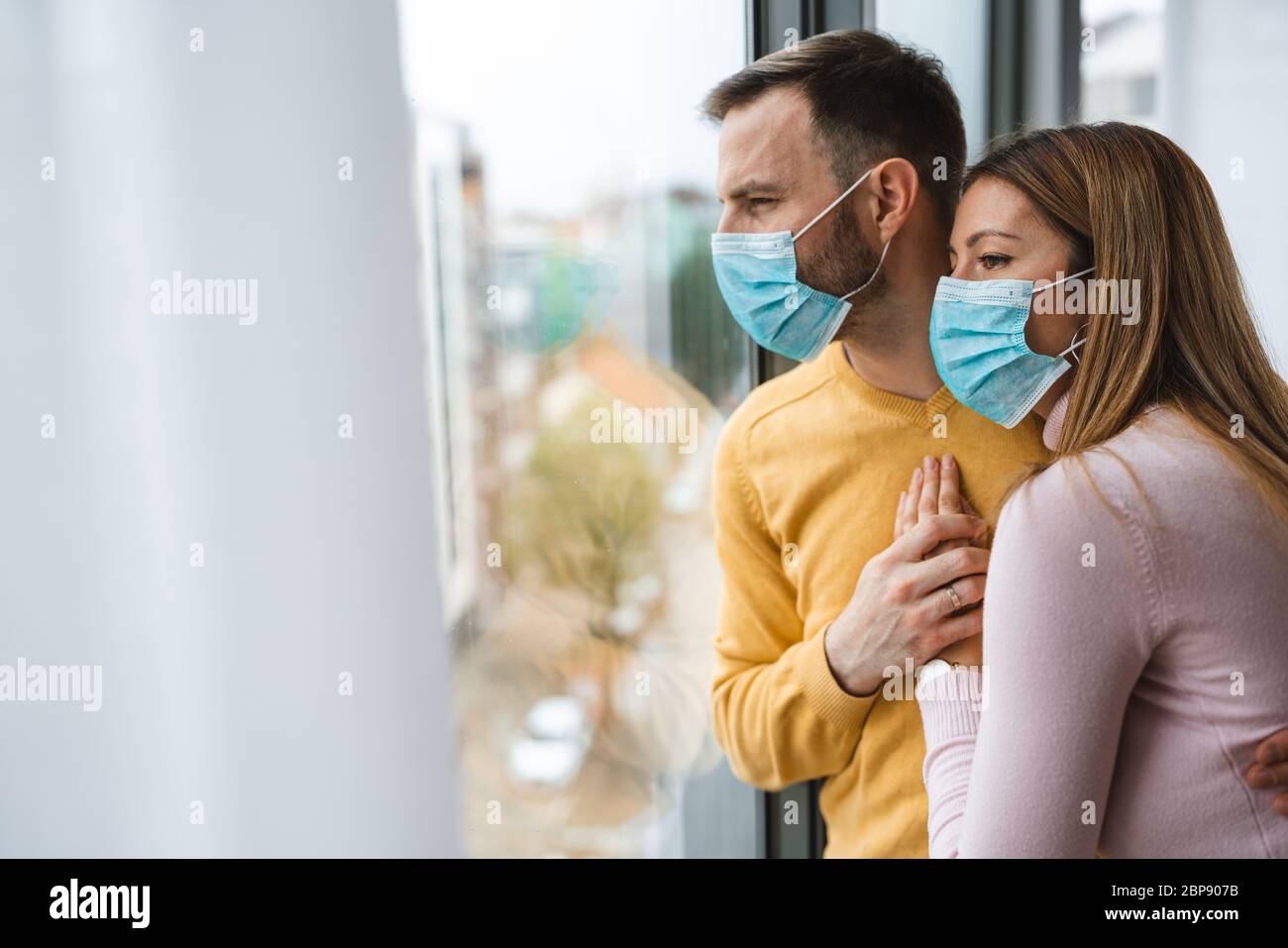 Download Couple Face Mask Home High Resolution Stock Photography And Images Alamy PSD Mockup Templates