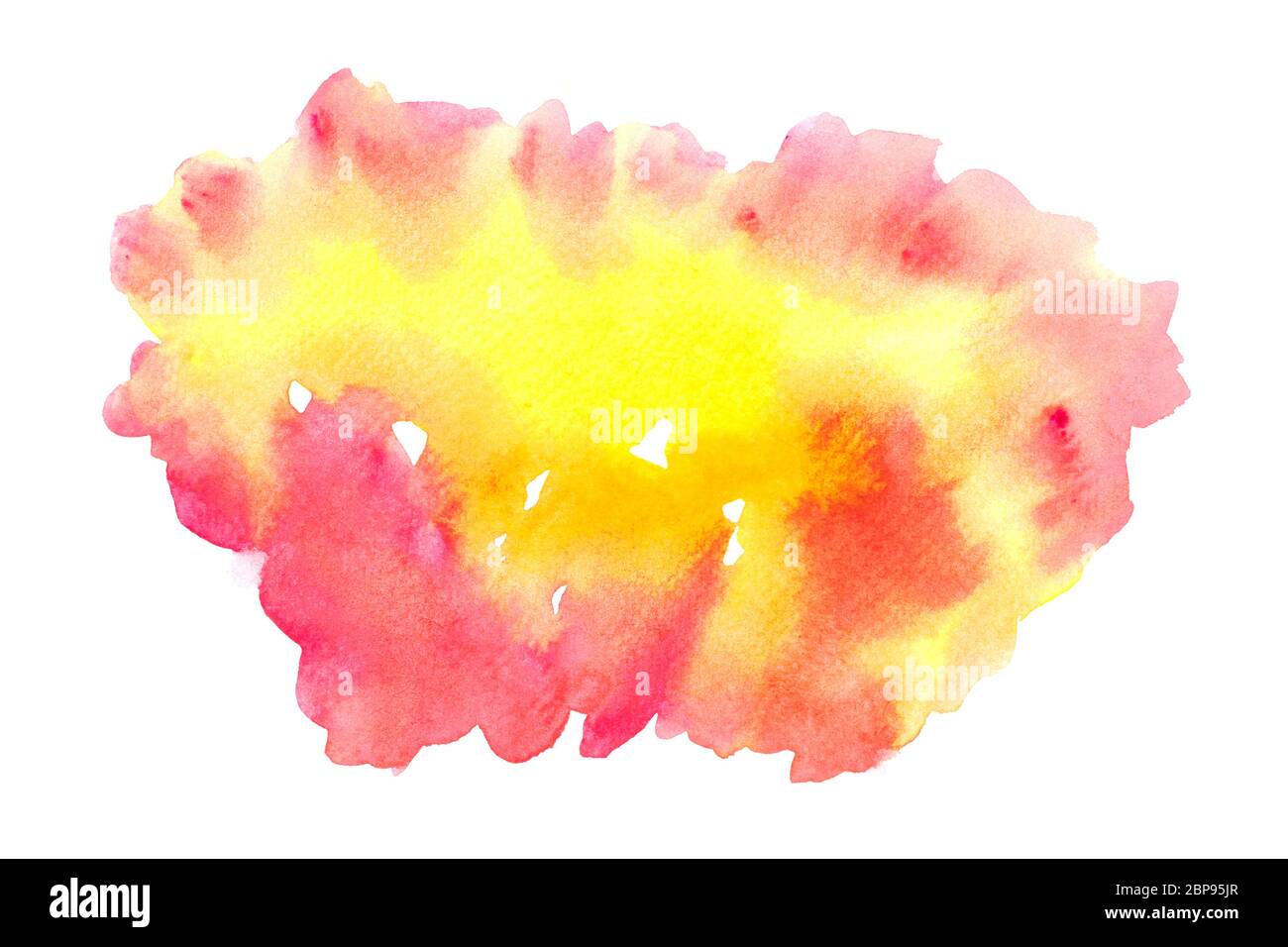 Abstract water colorful painting. Pastel color illustration concept ...