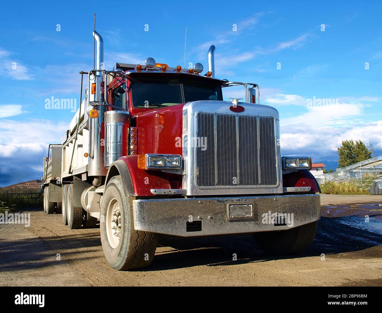 Large American Truck Front View High Resolution Stock Photography and ...