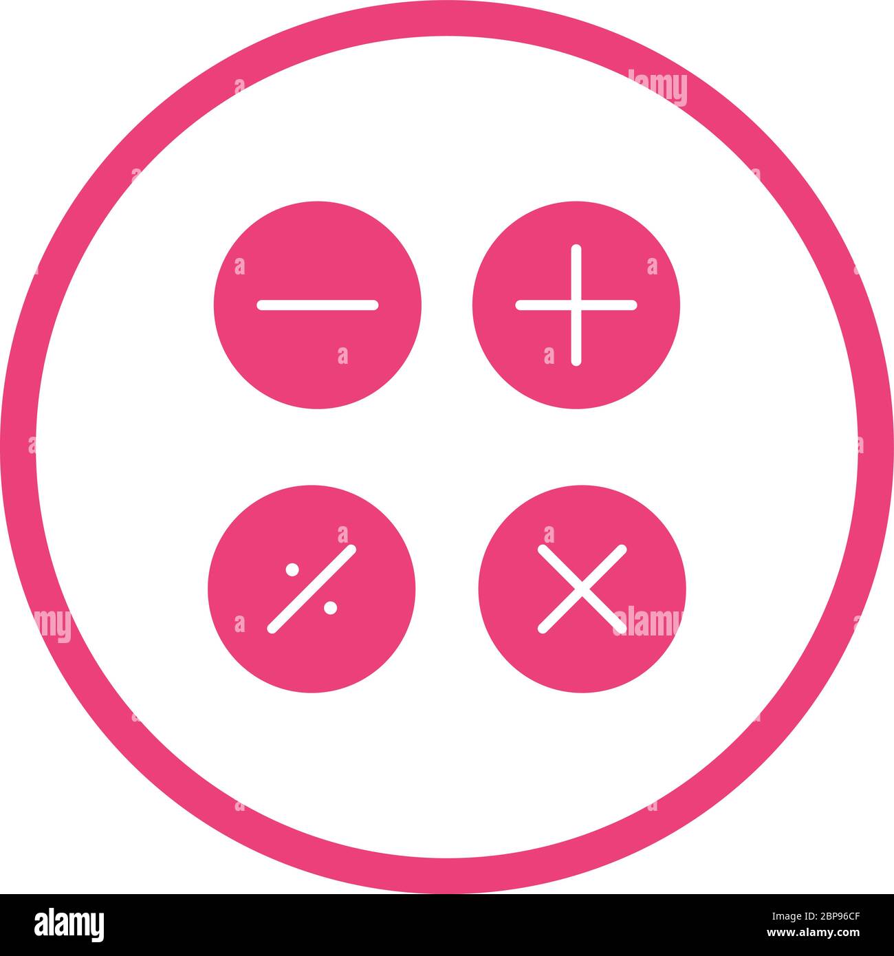 Beautiful Math Symbols Glyph Vector Icon Stock Vector Image & Art - Alamy