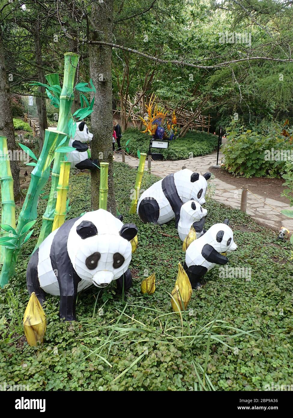 RBG Montreal Pandas Stock Photo Alamy