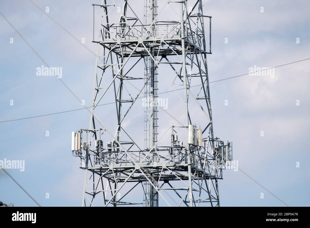 Antennas in Gdansk, Poland. May 10th 2020 © Wojciech Strozyk / Alamy Stock Photo Stock Photo