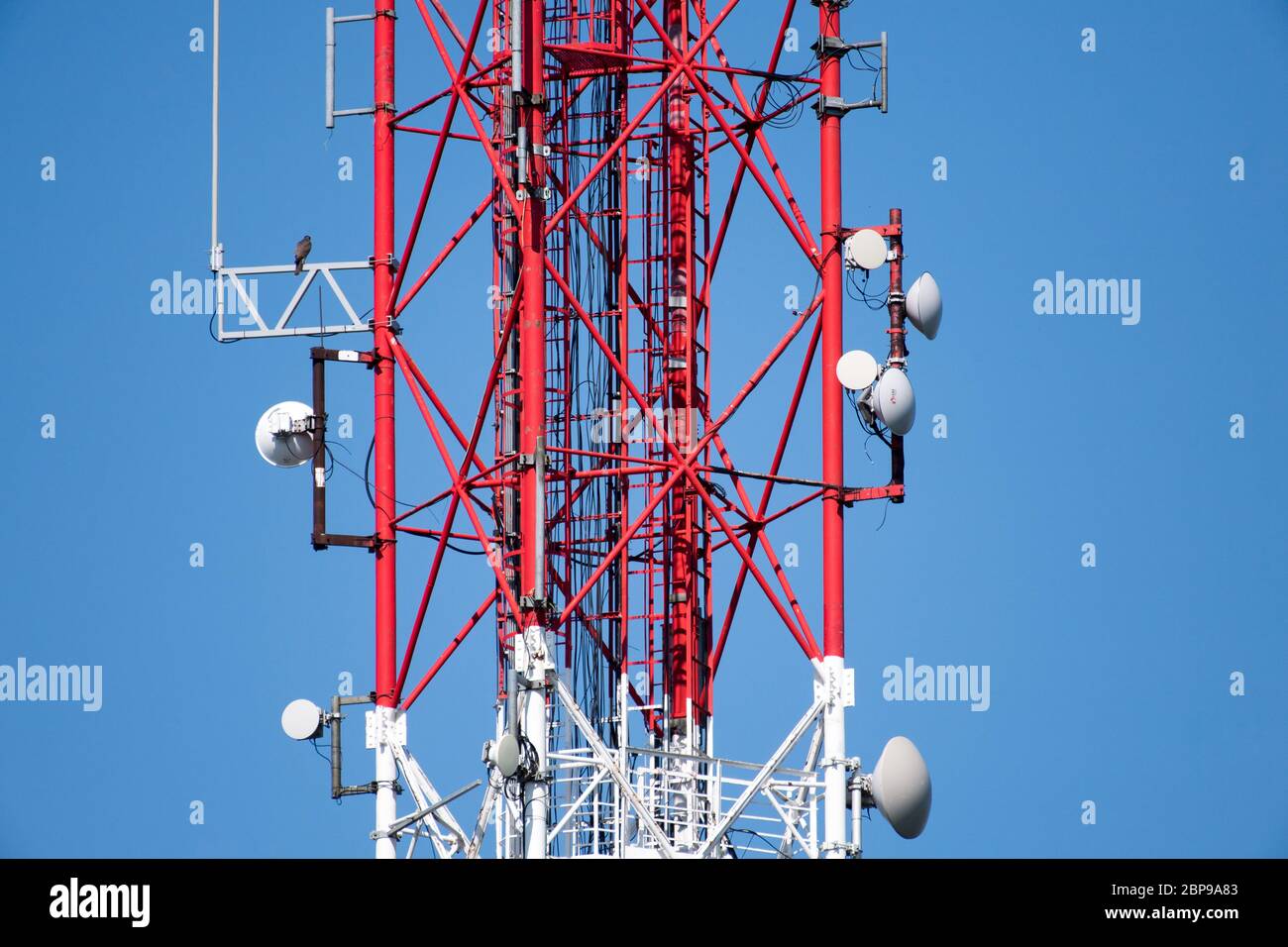 Antennas in Gdansk, Poland. May 10th 2020 © Wojciech Strozyk / Alamy Stock Photo Stock Photo