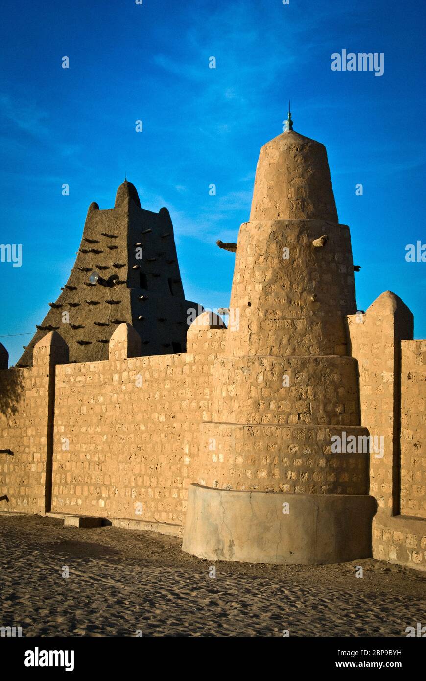 Sankoré mosque.Built in 15th-16th centuries . Timbuktu city. Timbuktu region. Mali. Stock Photo