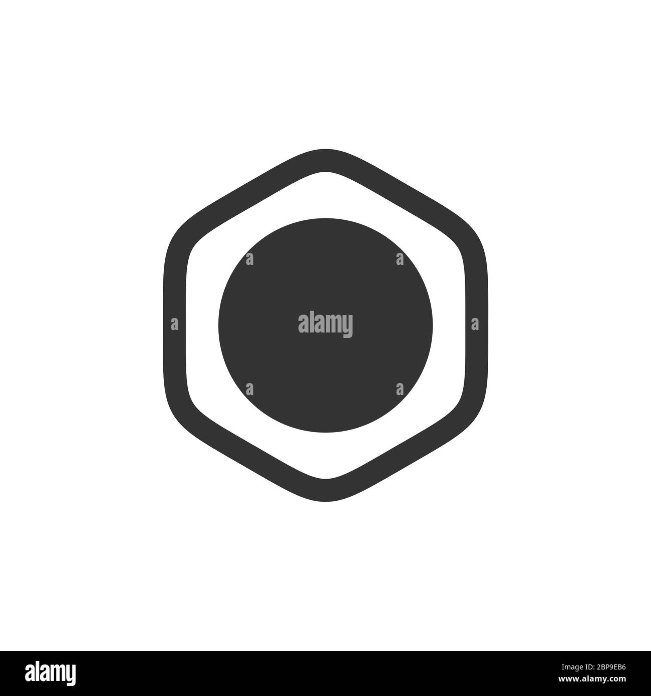Hexagon Shape Logo Template Illustration Design. Vector EPS 10 Stock ...