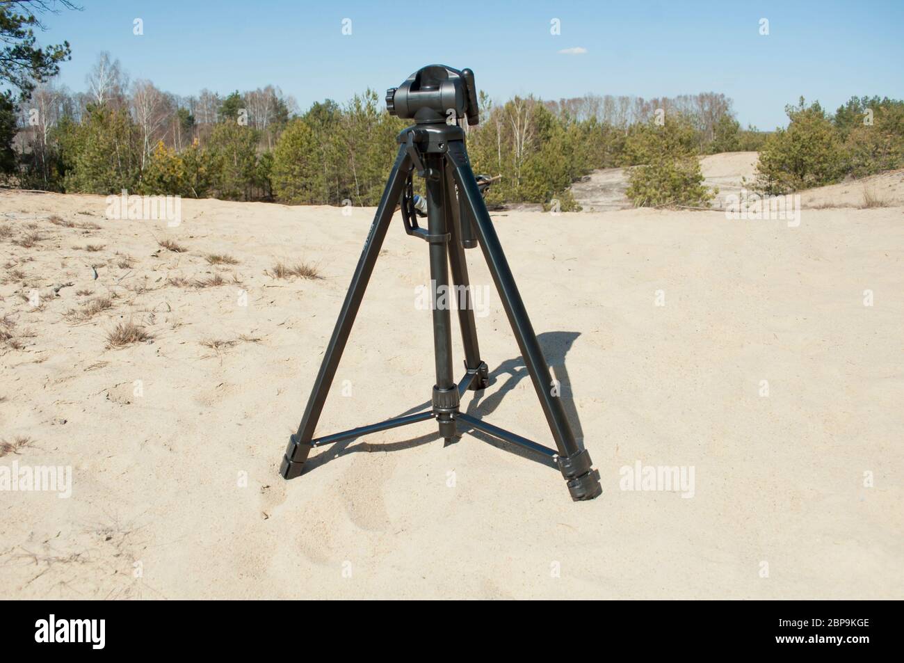 Tripod on the sand hi-res stock photography and images - Alamy