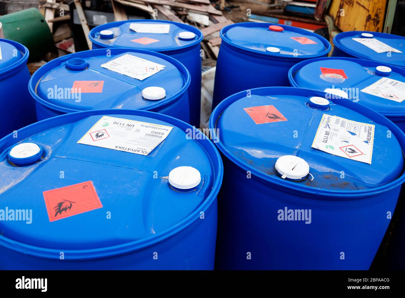 Radioactive Waste Drum High Resolution Stock Photography and Images - Alamy