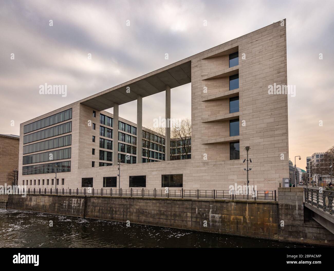 Berlin / Germany - February 12, 2017: Federal Foreign Office (Auswärtiges Amt), foreign ministry building of the Federal Republic of Germany in Berlin Stock Photo