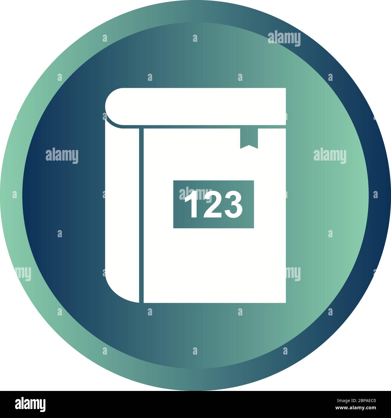 Math book vector design in hi-res stock photography and images - Alamy