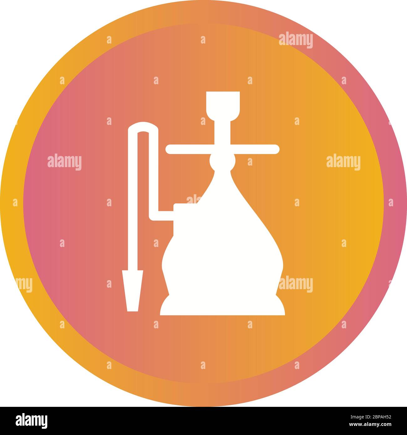 Beautiful Hookah Glyph Vector Icon Stock Vector Image & Art - Alamy