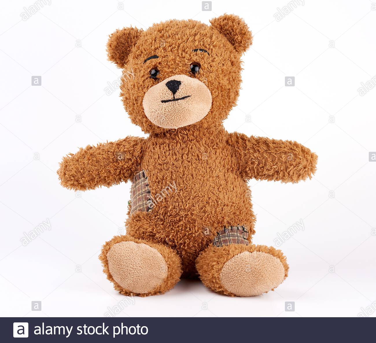 teddy bear with patches