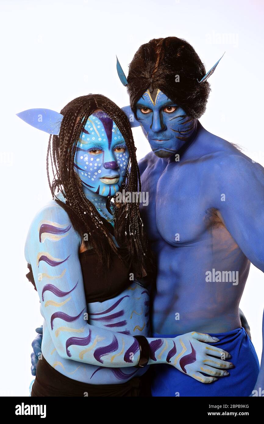 Moon body paint banshee Banshee Moon