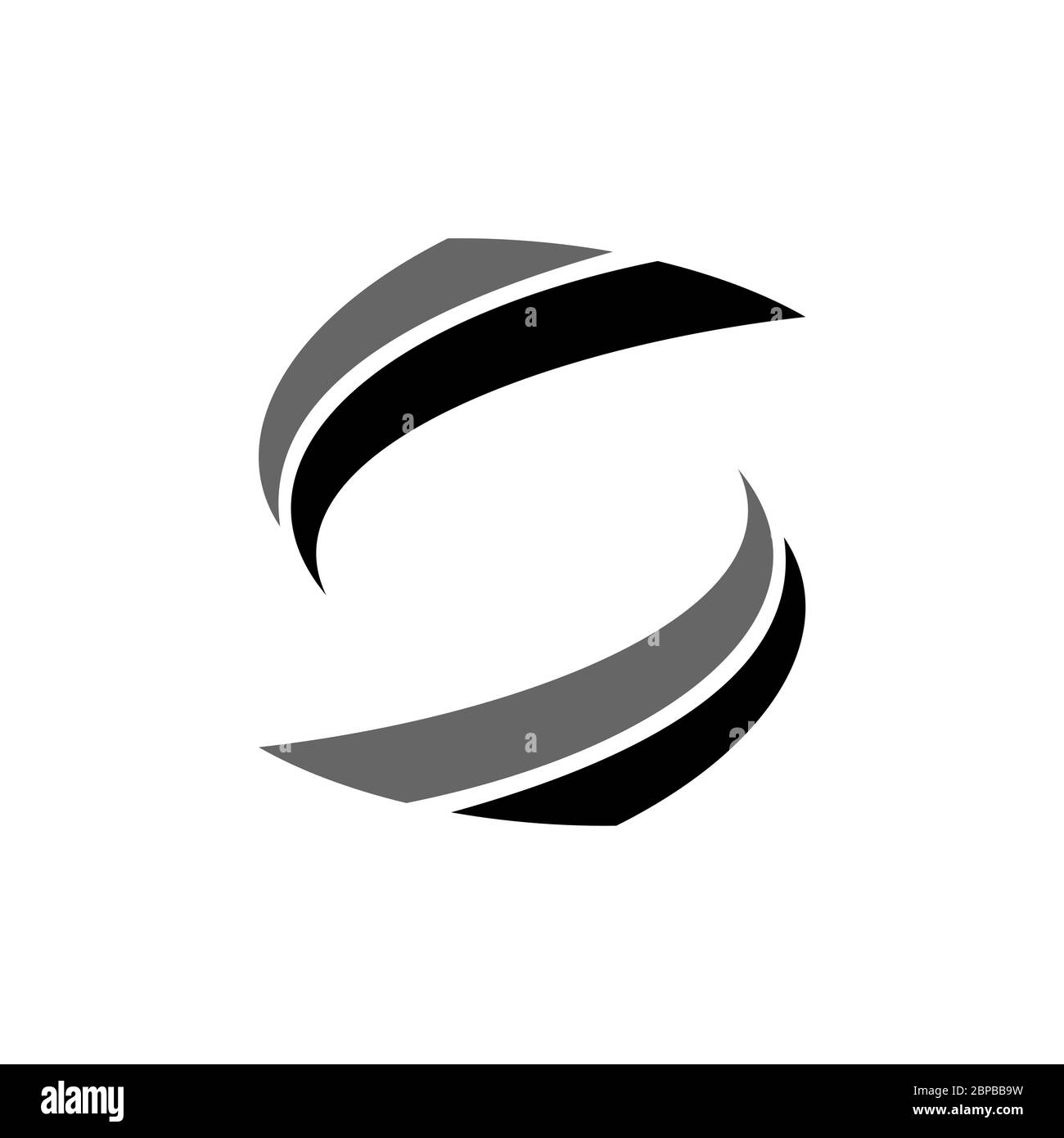 Letter S Swoosh Logo Template Illustration Design. Vector EPS 10 Stock ...
