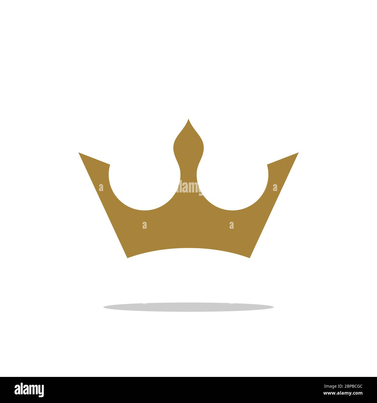 Ornamental Crown Line Logo Template Illustration Design. Vector EPS 10 ...