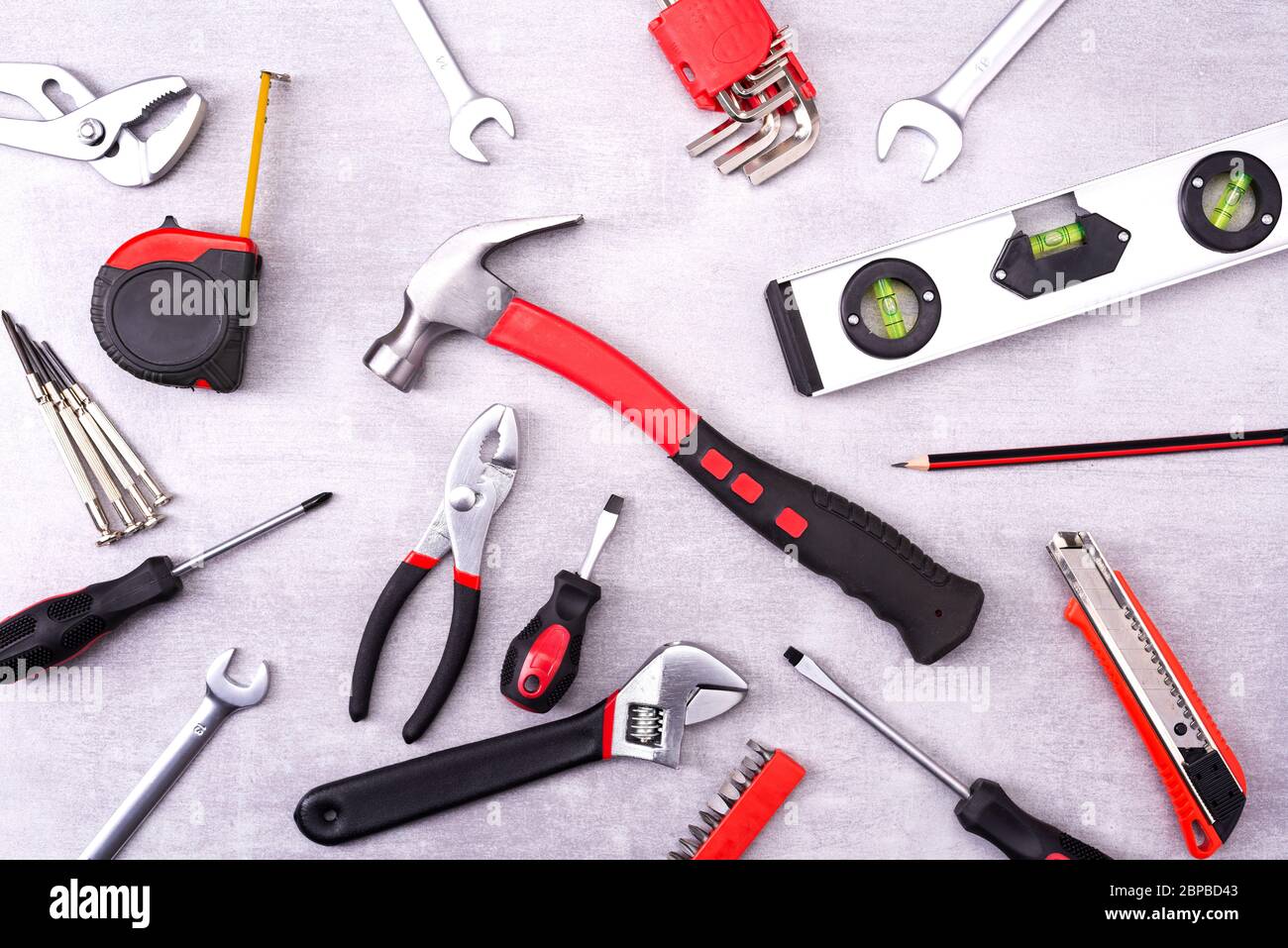 Technician Small Tools For Operation Fixing Equipment Stock Photo -  Download Image Now - iStock