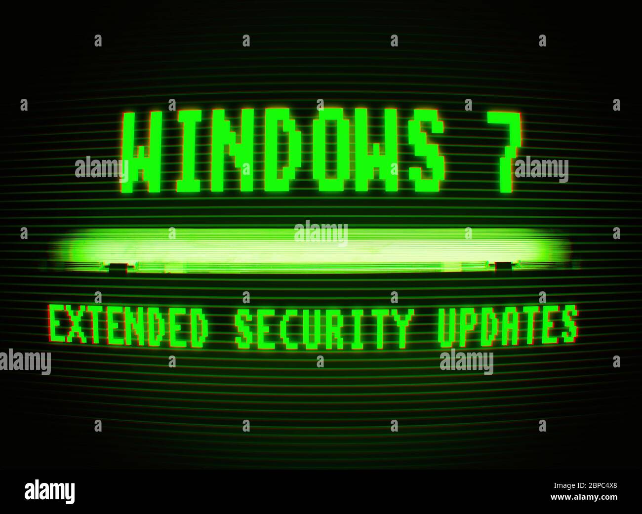NORWAY, OSLO, January 8, 2020: Windows 7 EOL Extended Security Updates ...