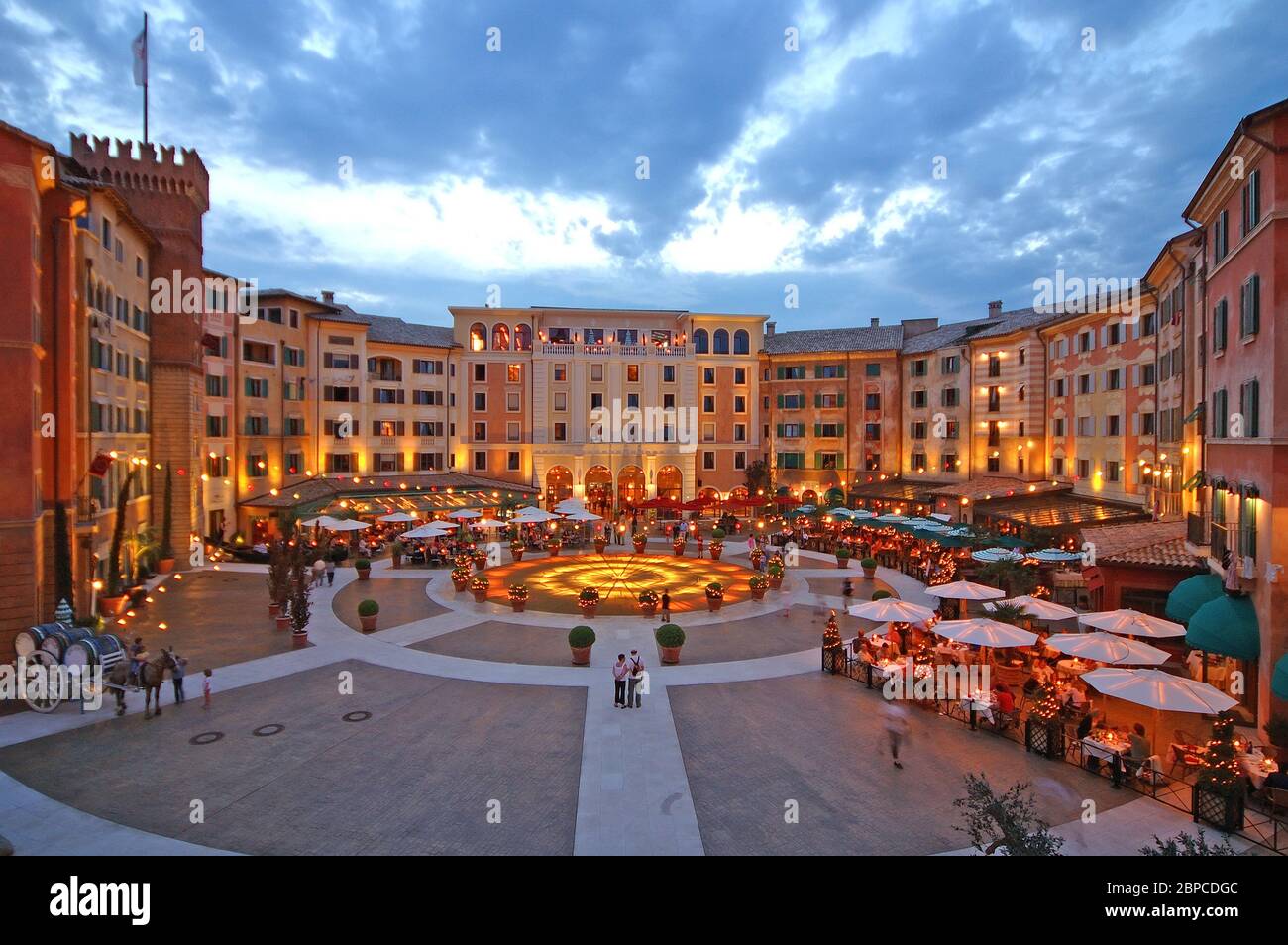 Hotel Colosseo, Germany Stock Photo