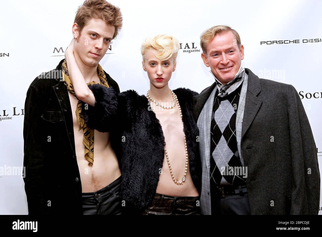 New York, NY, USA. 5 November, 2011. Aaron Strand, Elinor Arwyn, of The ...
