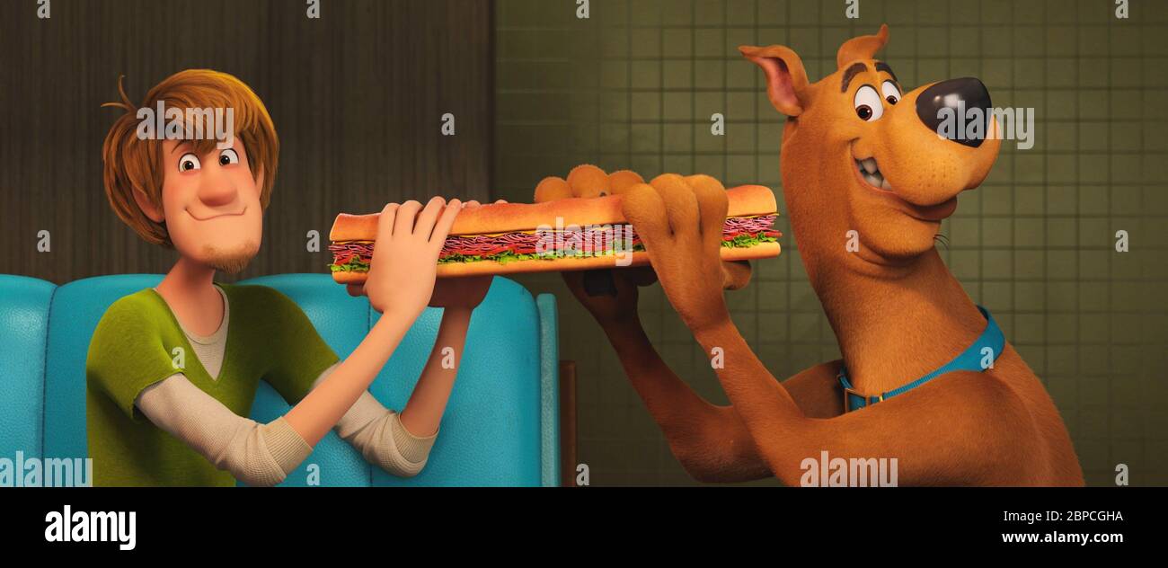 SCOOB!, from left: Shaggy (voice: Will Forte), Scooby-Doo (voice: Frank  Welker), 2020. © Warner Bros. / Courtesy Everett Collection Stock Photo -  Alamy