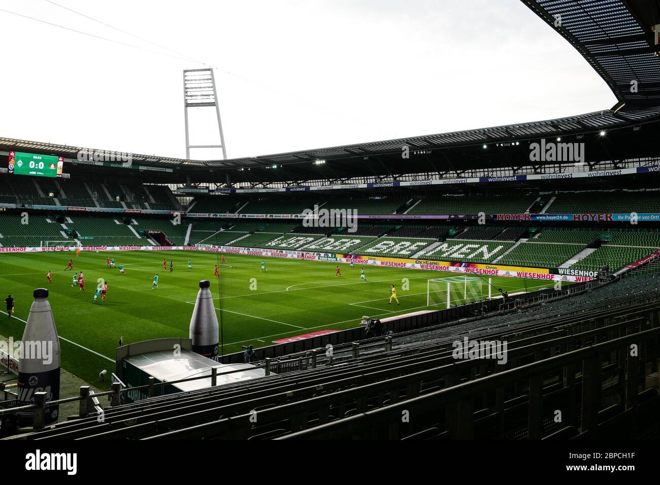 Stadium Overview During The Match Between Sv Werder Bremen And