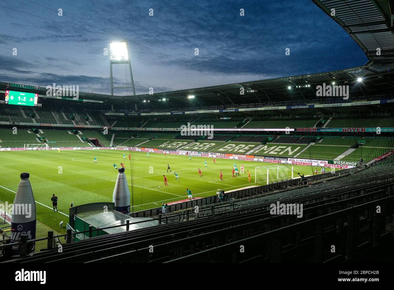 Stadium Overview During The Match Between Sv Werder Bremen And