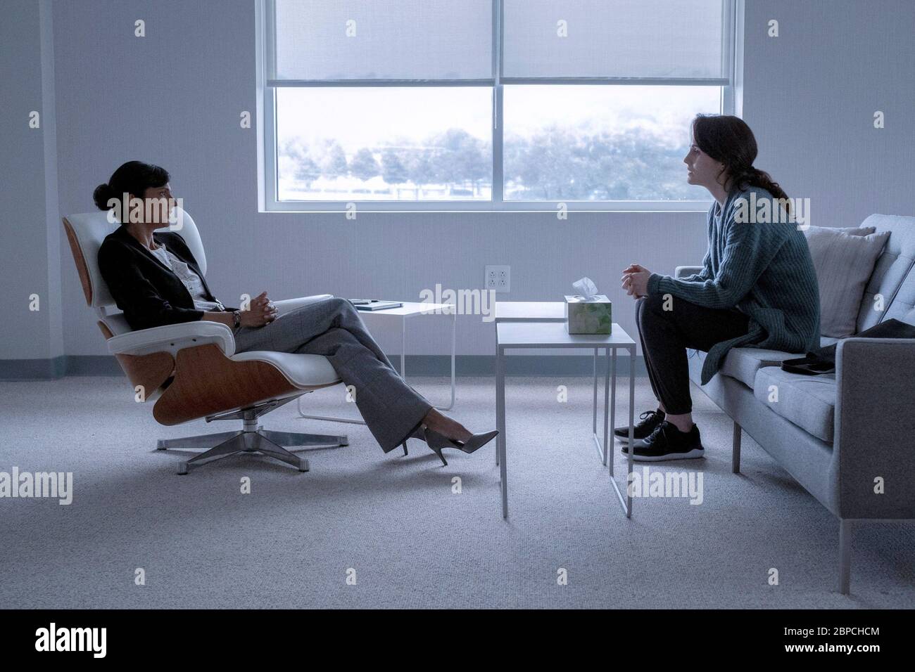 DEFENDING JACOB, from left: Poorna Jagannathan, Michelle Dockery