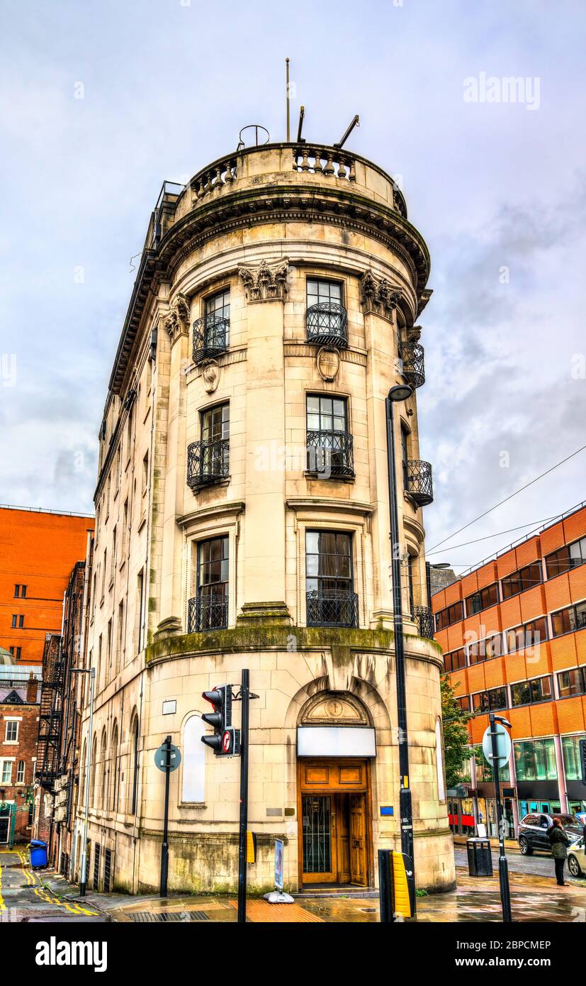 Architecture of Manchester in England Stock Photo - Alamy