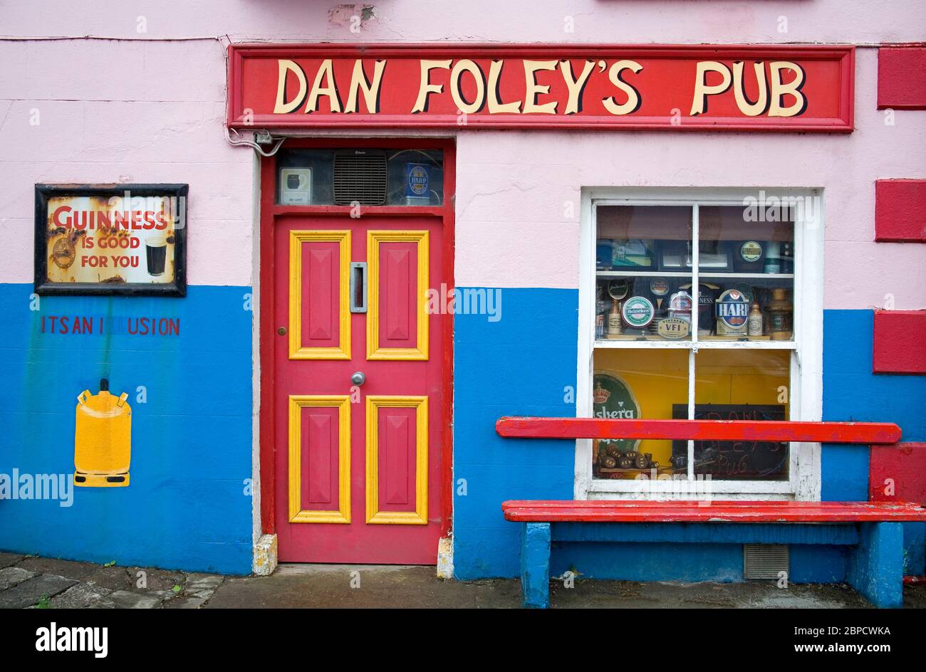 Dan Foley's Pub, Annascaul Village, Dingle Peninsula, County Kerry