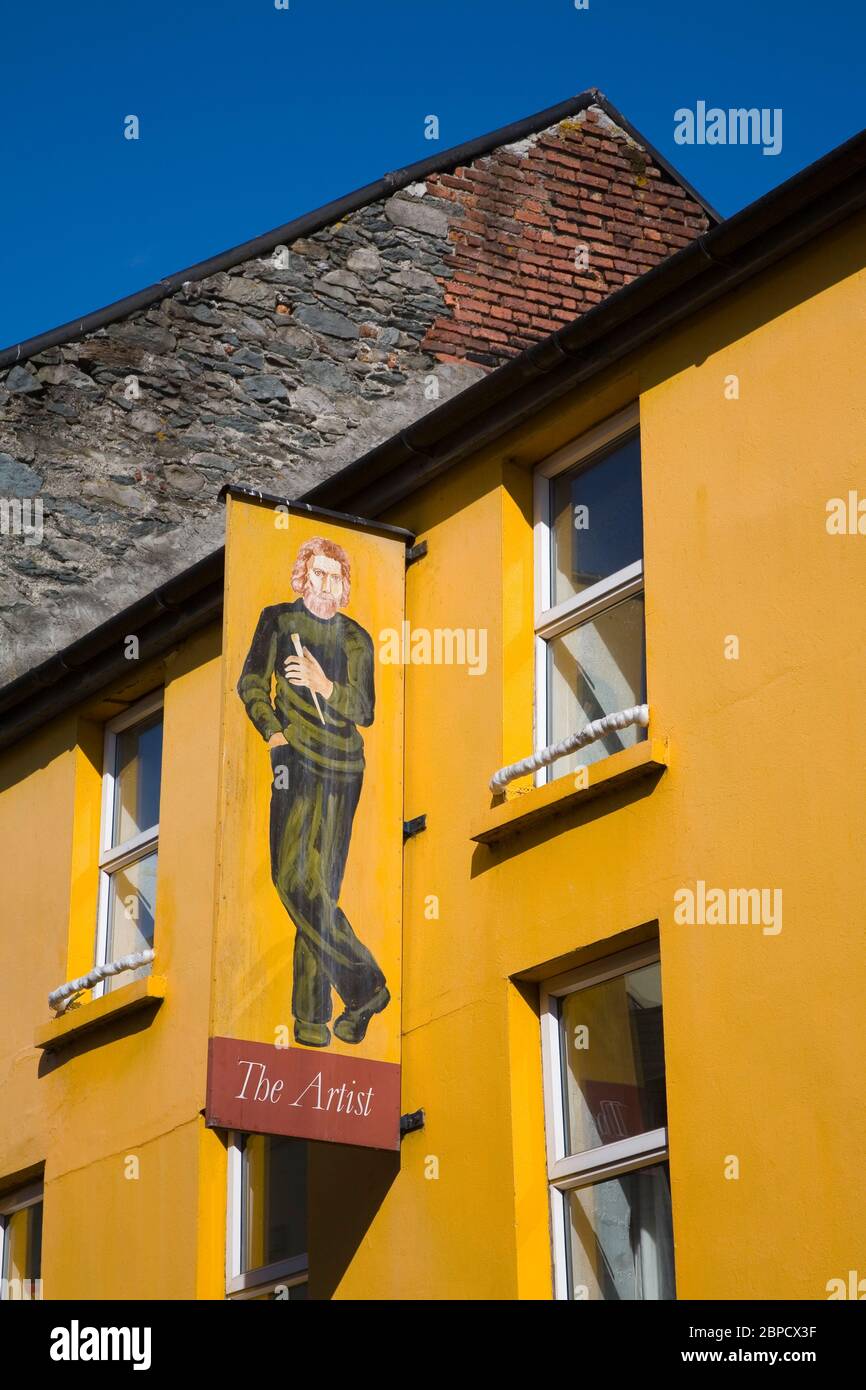 Art Gallery on Plunkett Street, Killarney Town, County Kerry, Ireland