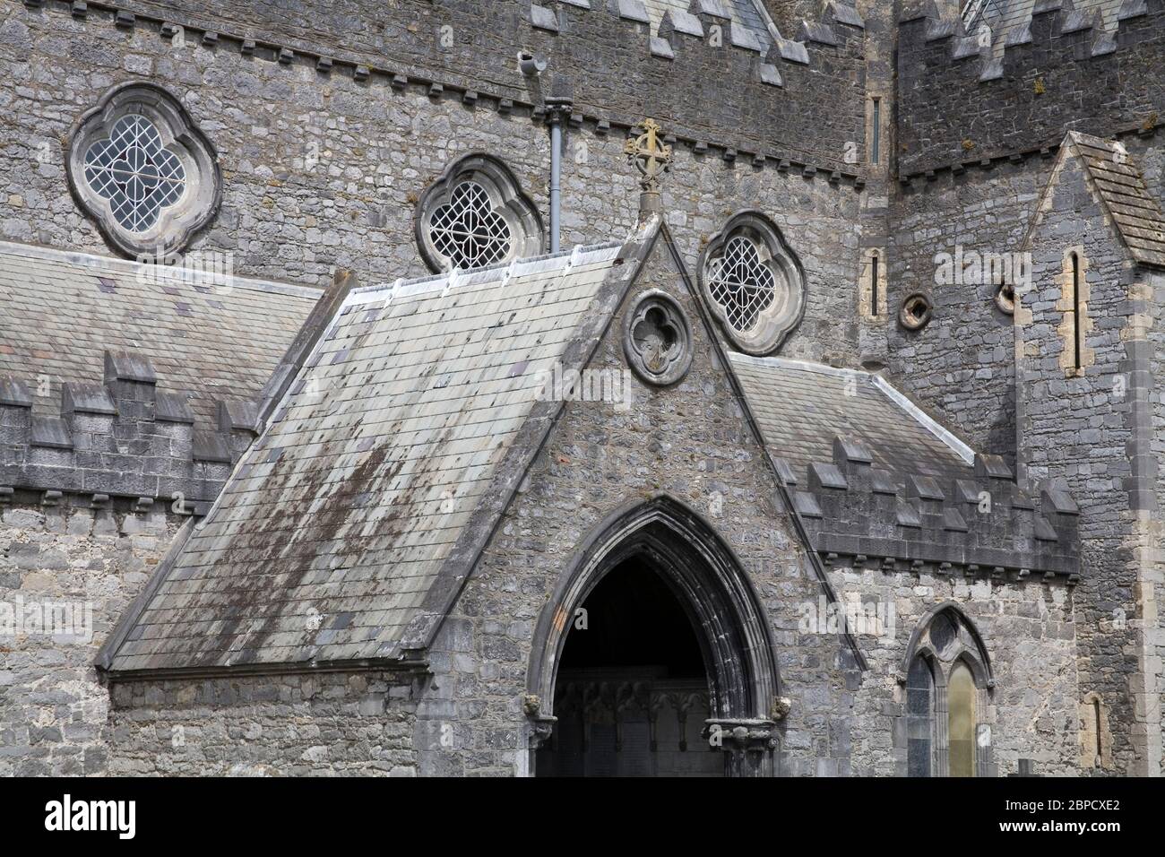St. Canice's Cathedral, Kilkenny City, County Kilkenny, Ireland Stock Photo