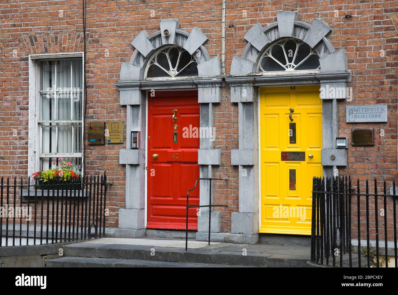 Doors on Parliament Street, Kilkenny City, County Kilkenny, Ireland