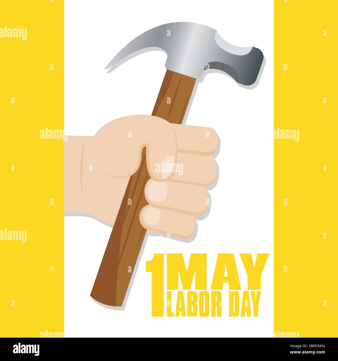 Labor day poster Stock Vector
