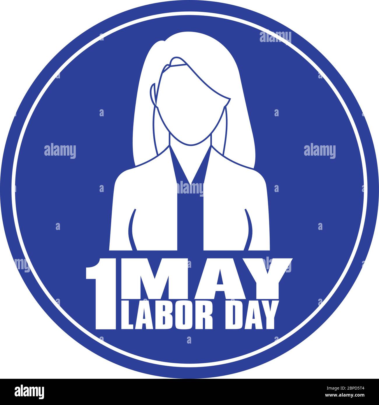 Usa labor day woman Stock Vector Images - Alamy