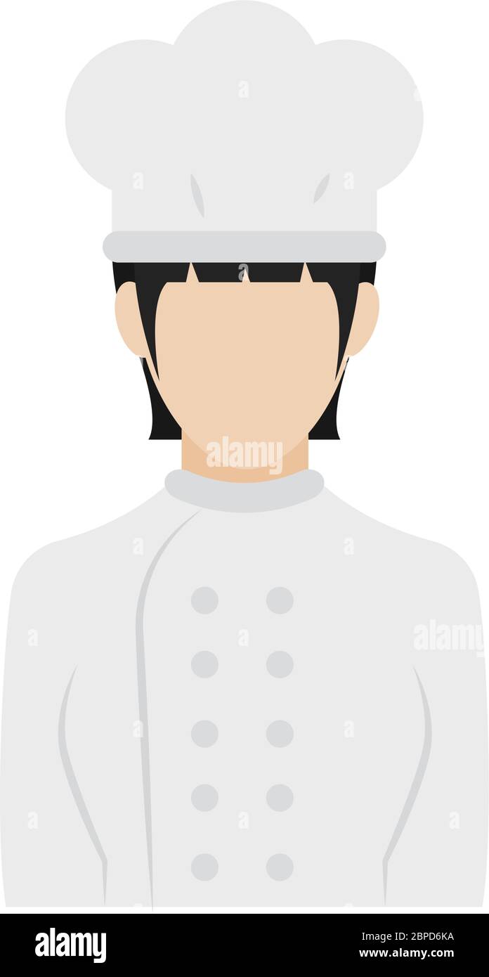 Isolated chef icon Stock Vector