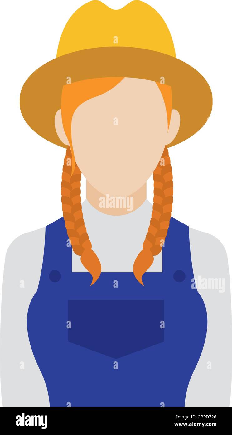 Isolated farmer icon Stock Vector Image & Art - Alamy