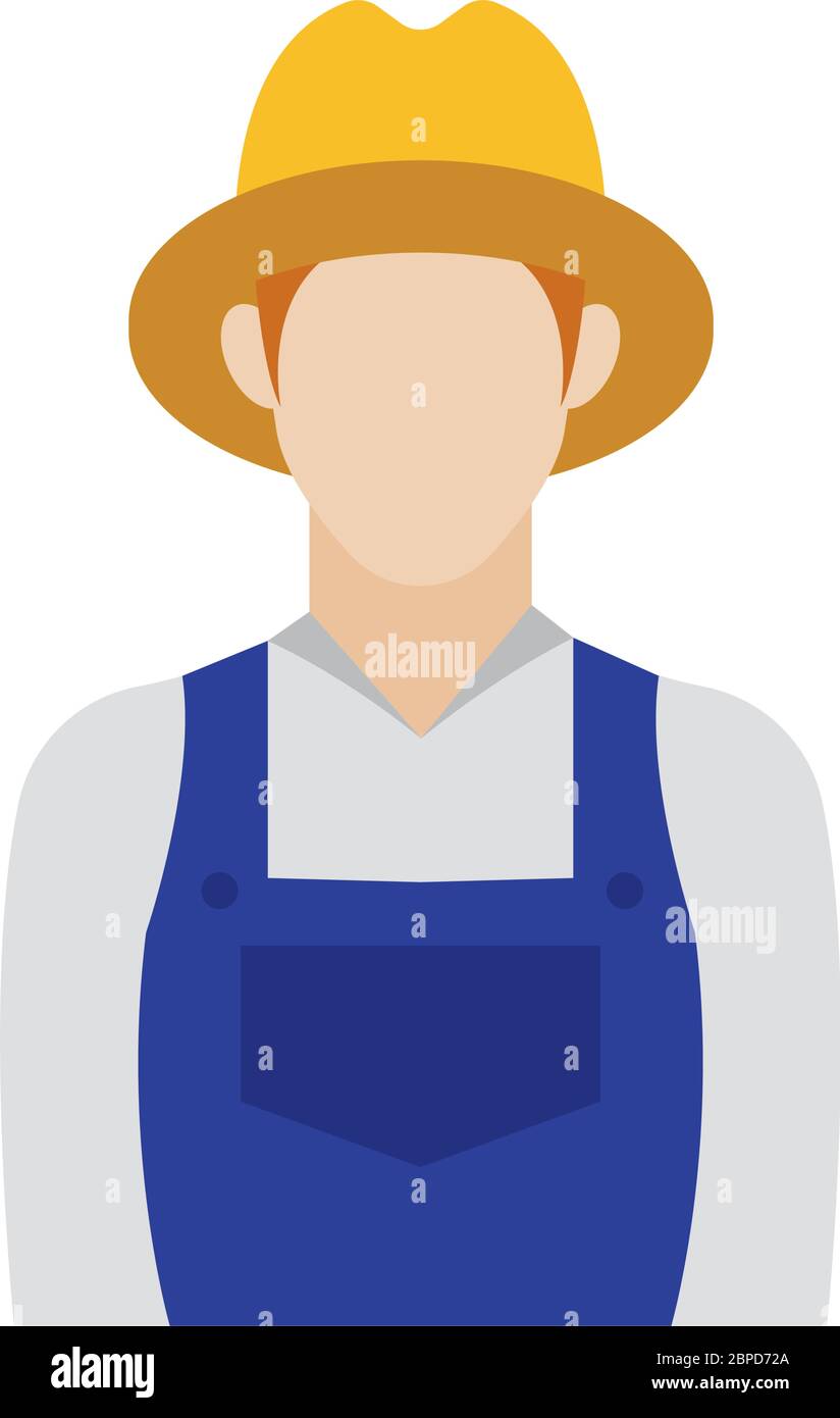 Isolated farmer icon Stock Vector Image & Art - Alamy