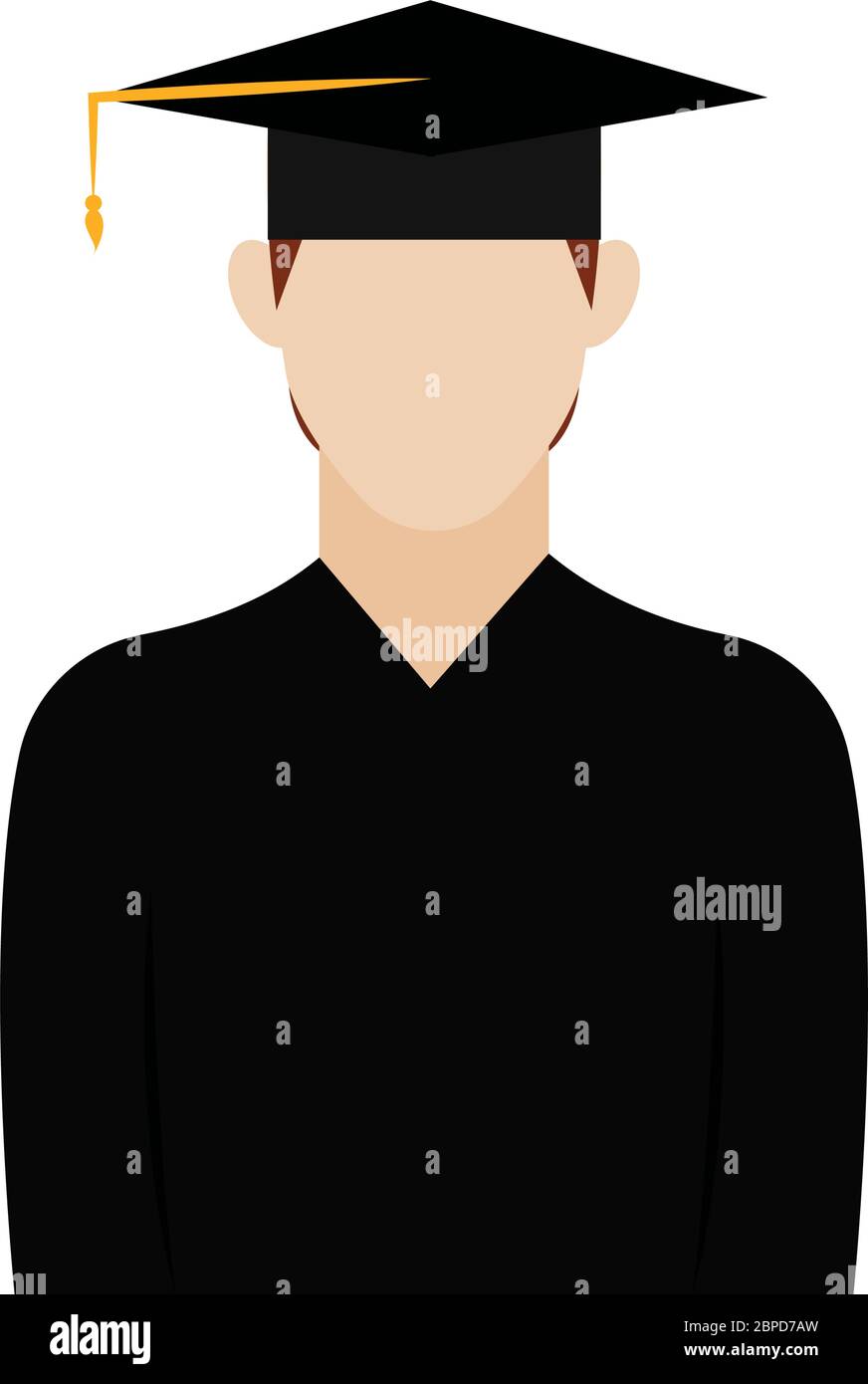 Isolated graduate student icon Stock Vector Image & Art - Alamy