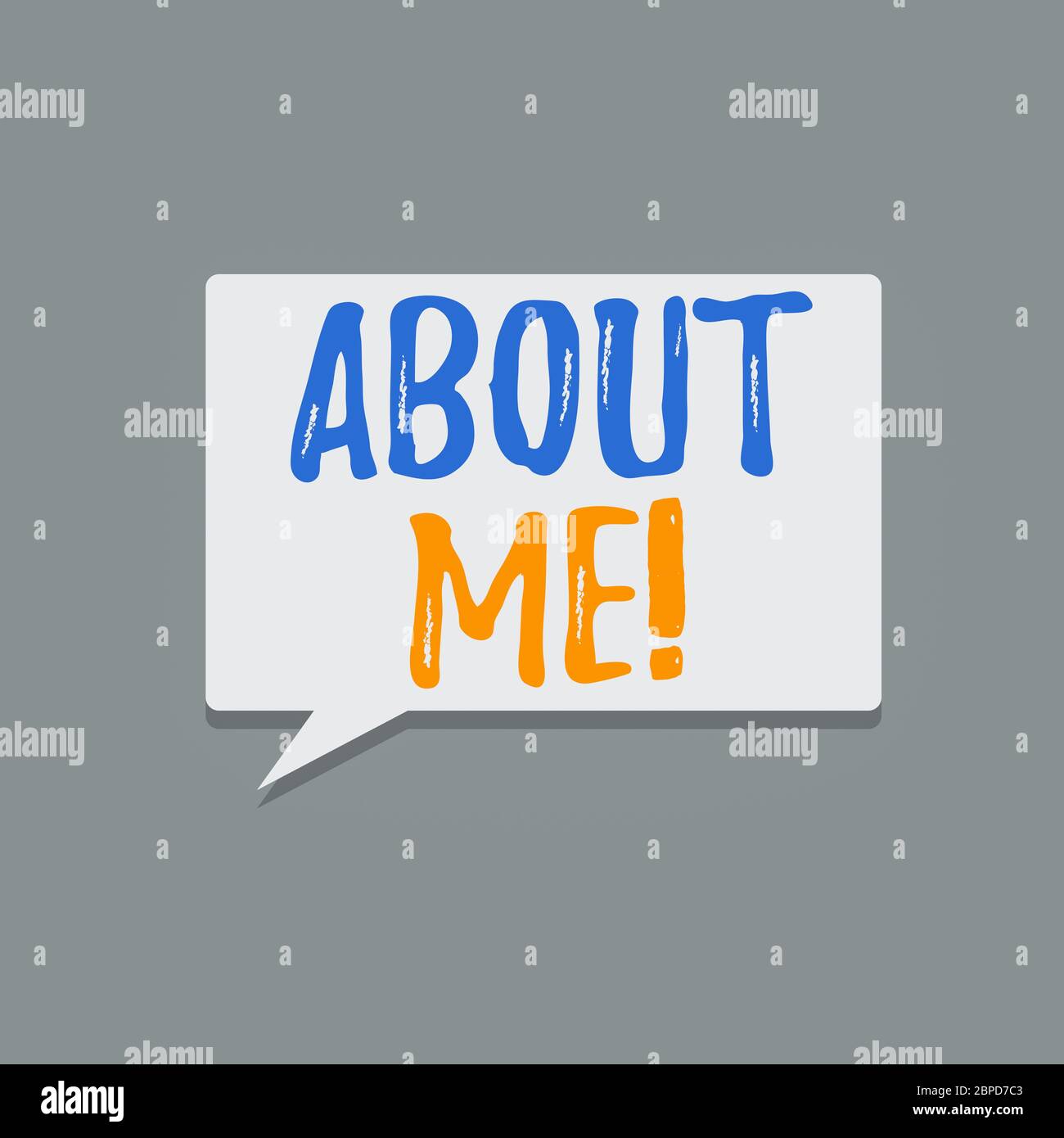Handwriting text About Me. Conceptual photo telling someone list of ...