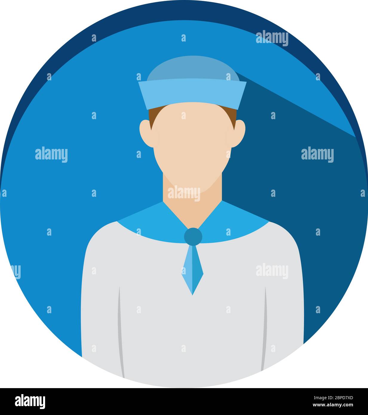 Isolated sailor icon Stock Vector Image & Art - Alamy