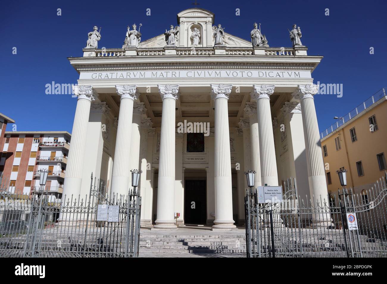 Benevento - Chiesa della Madonna delle Grazie Stock Photo