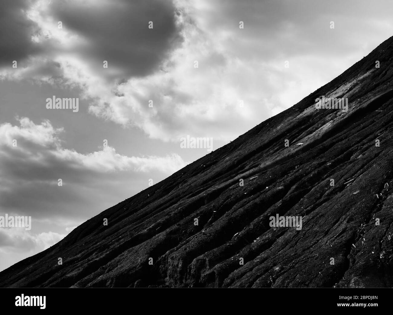 Gravel biking path Black and White Stock Photos & Images Alamy