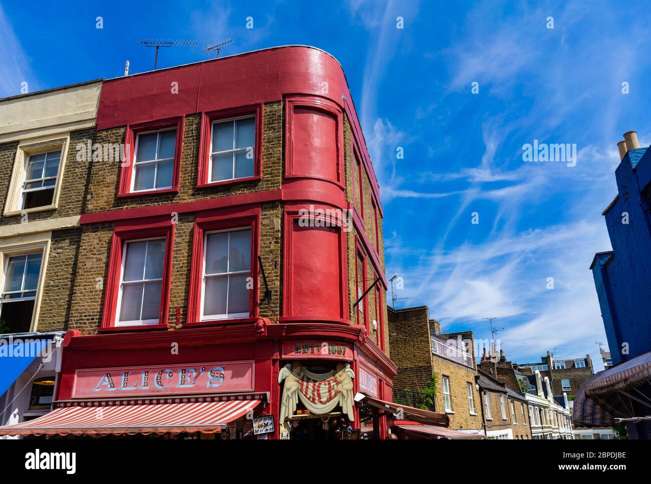 Portobello Market in Notting Hill, London, England, UK Stock Photo Alamy