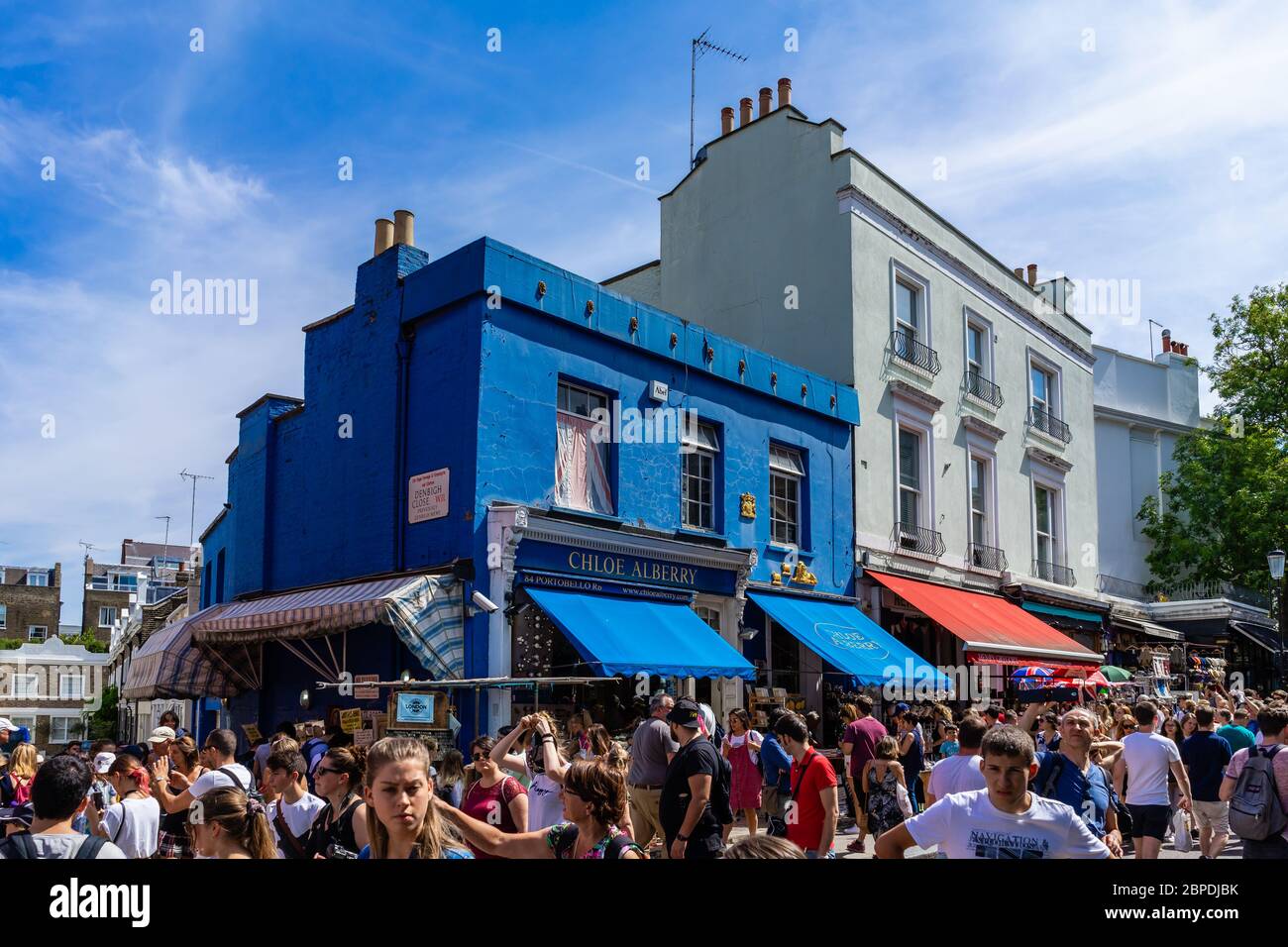 Portobello Market in Notting Hill, London, England, UK Stock Photo Alamy