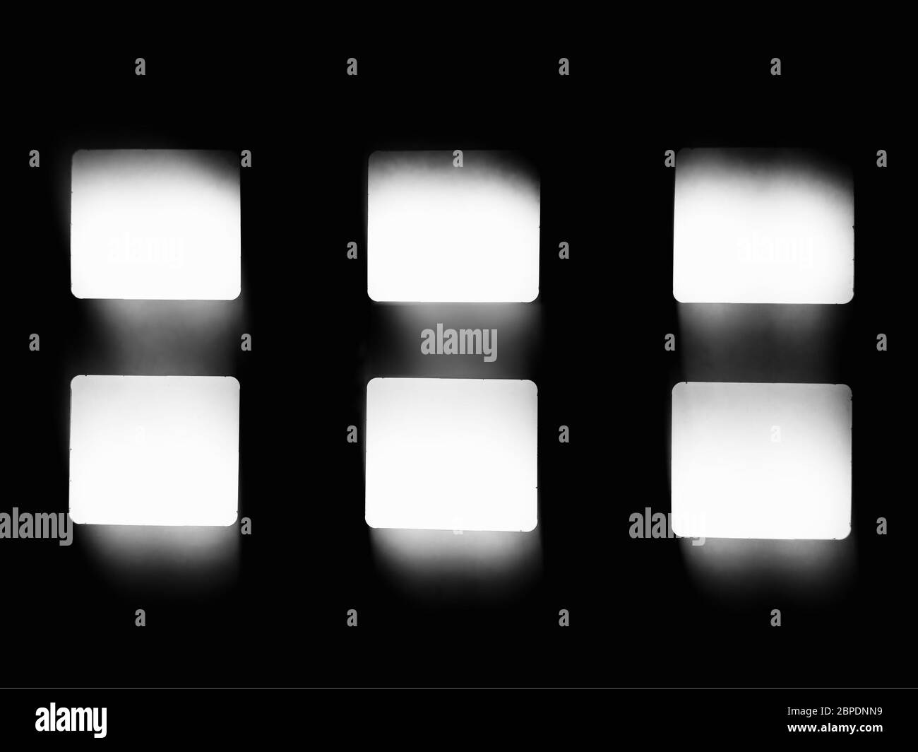 Tv backdrop Black and White Stock Photos & Images Alamy