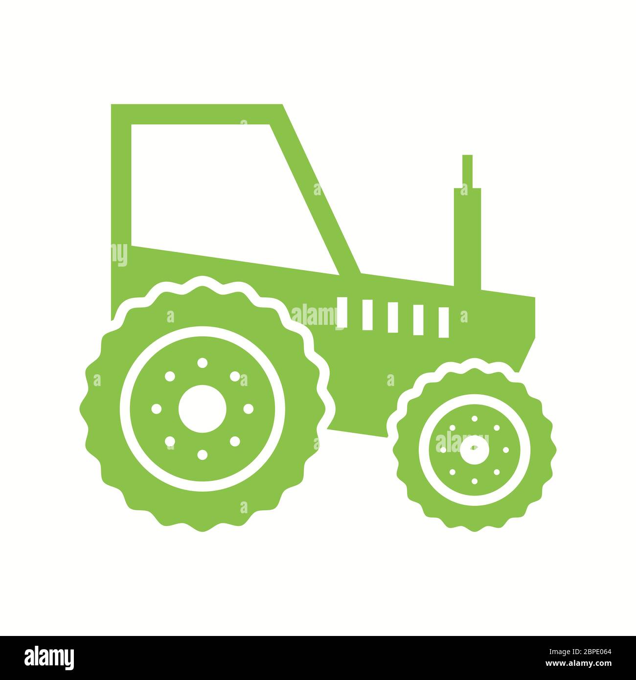 Beautiful Tractor Glyph Vector Icon Stock Vector Image & Art - Alamy